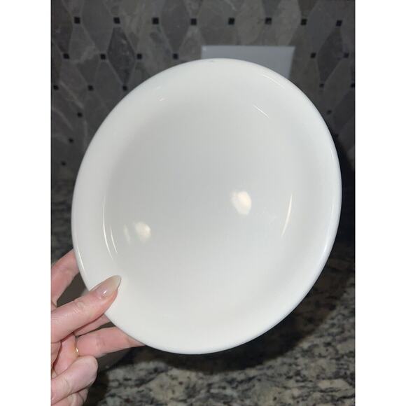 Steelite International England 2013 White Lunch Plates 8" Coupe Style Round Set - Picture 4 of 8